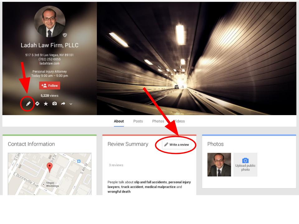 Google Plus Review Instructions
