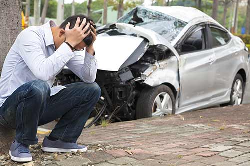 crash resulting from sleepy driving