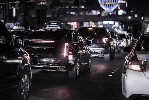 driving in Vegas