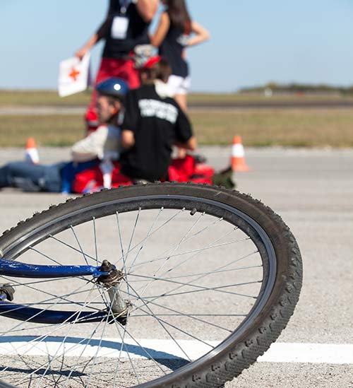 Accident on Rented Bike