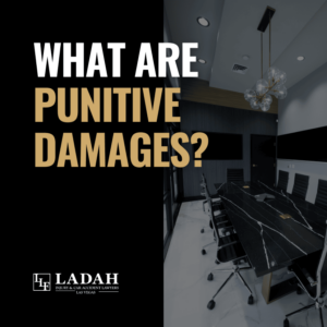 WHAT ARE PUNITIVE DAMAGES