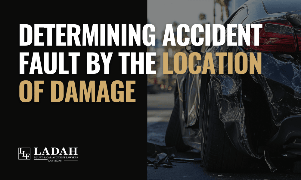determining accident fault by location of damage - Ladah