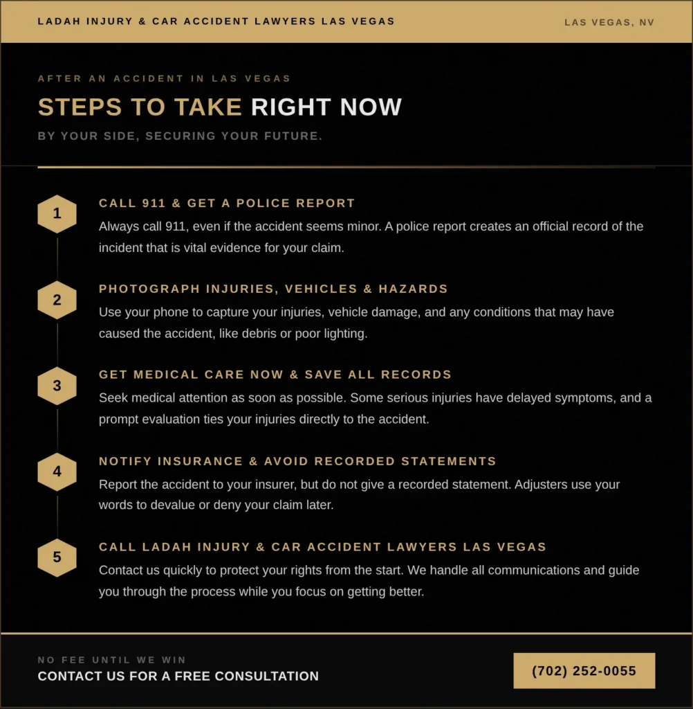 What Should You Do After an Accident in Las Vegas?