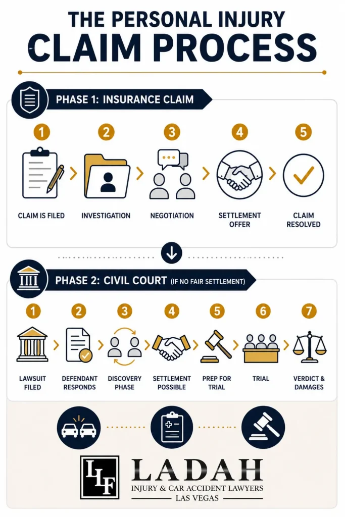 The Personal Injury Claim Process: Insurance Claim and Civil Court explained
